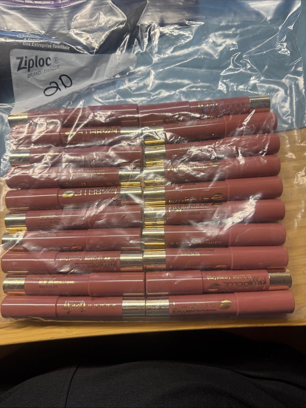 Belle Beauty KissaBelle Lip Crayon Bundle qty:20 NWOT